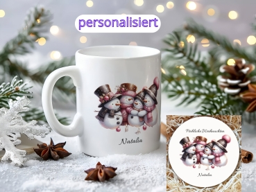 Preview: Personalisierte Tassen Fröhliche Weihnachten Preview: Personalisierte Tassen Fröhliche Weihnachten